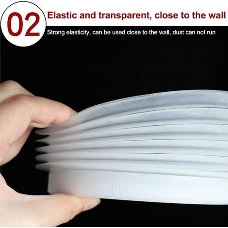 Housse de protection pour perceuse, embout de scie cloche avec joint élastique, cendrier anti-poussière (1/5)