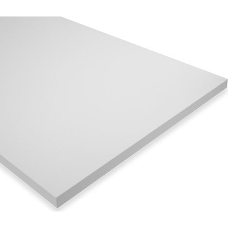 PANNELLO NOBILITATO BIANCO 500X1000X18 (1/2)