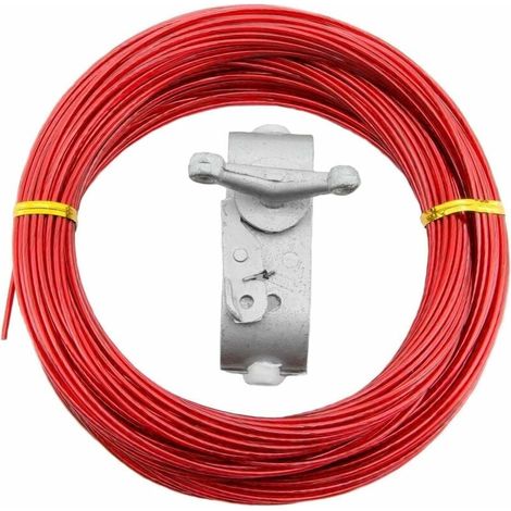 Cable De Tension - Ø 2 Mm - Longueur 30 M - Pour Bâche De Piscine - 1 Pièce (1/5)