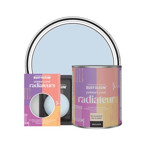 Peinture pour Radiateur, Finition Brillante - Ciel Bleu (1/3)