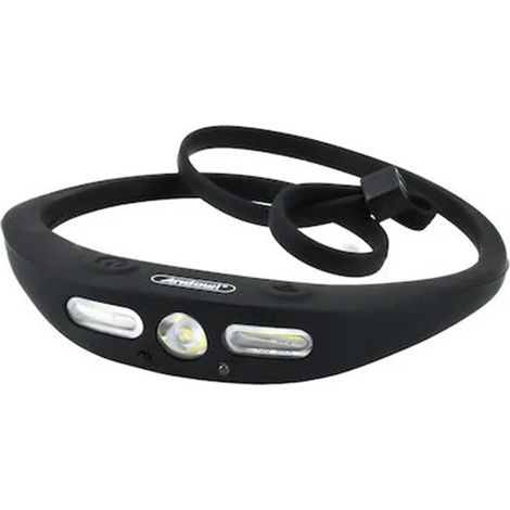 TRADE SHOP - Lampada Frontale Xpg Led + Cob Ricaricabile Con Sensore Di Movimento Ip65 Q-td160 -