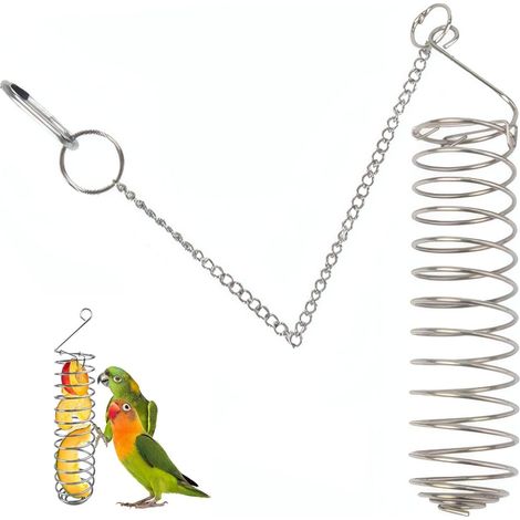 Hängende Futterstelle für Vögel, Obst und Gemüse