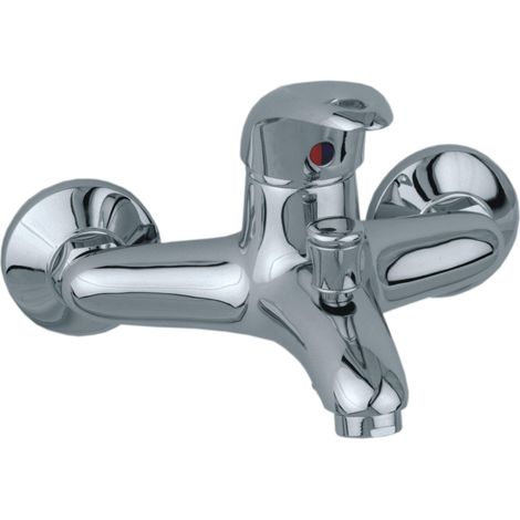 Kfa Grifo de bañera moderno latón cromo
