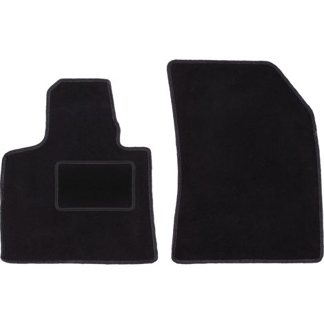 Tapis avant noirs pour : Citroën C4 Picasso II monospace (2013-)