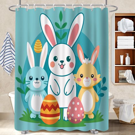 Rideau de douche 180x180 imperméable rideau séchage rapide pour créer une ambiance spa (1/5)