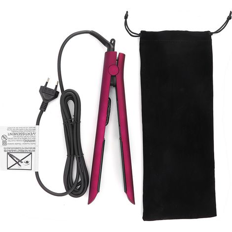 Fer À Repasser À Cheveux - Plaque Chauffante PTC - 5 Régles De Température LED - Usage Double Lissage Et Bouclage - 230 V UE - 1 Pièce (1/5)