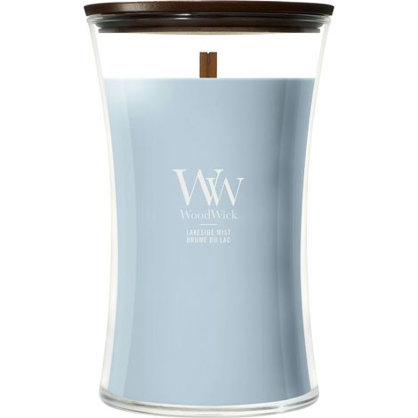 Candela Lakeside Mist 609g Blu WoodWick
