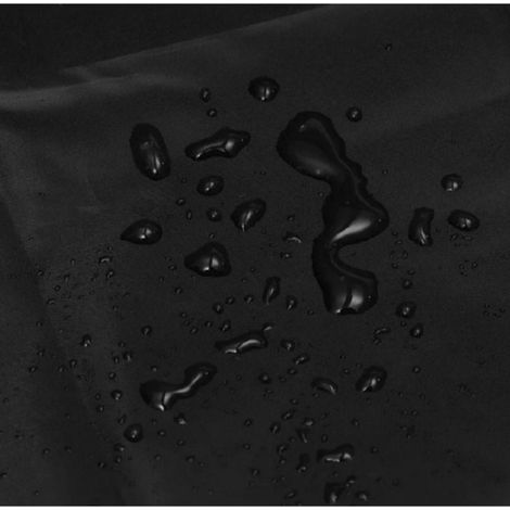 Housse de protection anti-poussière pour imprimante 45x45x30cm - Oxford - Noir - Protection optimale (1/4)