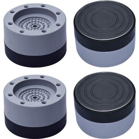 Antivibrationspads für Waschmaschinen, Geräuschreduzierung und Verhinderung von Bewegungen (3,5 cm)