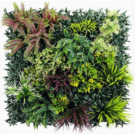 Mur Vegetal Artificiel Tropic MGS luxuriance Plaque de 1m x 1m (1/5)