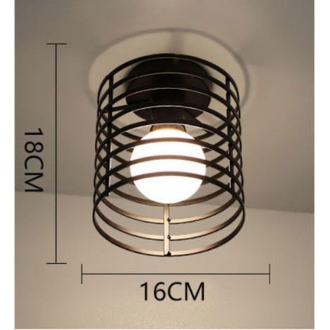 Lampe murale géométrique en fer forgé (ampoule non incluse) Sept couches de lumière blanche ronde E27 (1/5)