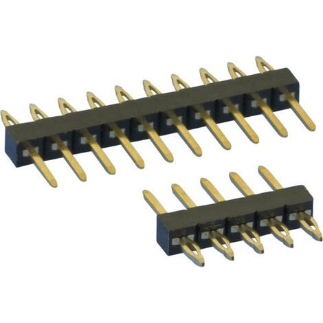 TRU COMPONENTS Barrette mâle (standard) Nbr de rangées: 1 Nombre de pôles par rangée: 4 TC-1886S-12-004-00 1 pc(s) S870851 (1/3)