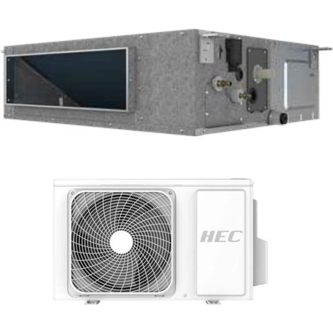 Climatiseur Monosplit Gainable Hec By Haier Mp Freematch 36000 Btu HD36MDAHRA+1H36XEAFRAWi Wi-fi Inverter R-32 Classe A+++