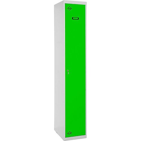 Simonrack Ergonomischer Schrank Grau und Grün Metall