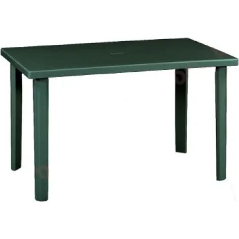 Tavolo in polipropilene verde 120x70xh72 cm (1/2)