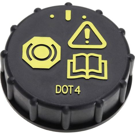 Create idea Car Brake Fluid Bottle Cap Tank Cover 1831528 BV612162AB Car Brake Fluid Spill Proof Cap Compatible with Focus Cmax Smax (1/5)