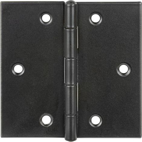 Vormann Scharnier Stahl 8 x 8 cm schwarz