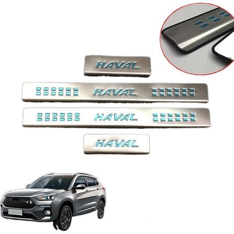 Seuil de porte pour Honda H6 2015-2024 - Protection de seuil de porte - Pièces automobiles (Taille unique, bleu) (1/3)