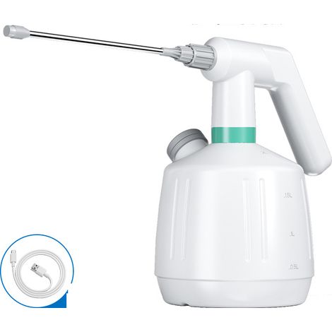 Pulvérisateur Électrique Rechargeable 2L, Pulvérisateur de Jardin avec Buse Réglable, Brume & Jet Automatique, pour Plantes, Nettoyage, Voiture (1/5)