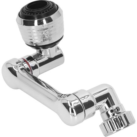 Rallonge de robinet pivotante et flexible à rotation à 1080 degrés, aérateur universel pour robinet d'évier de cuisine ou de balcon. (1/5)