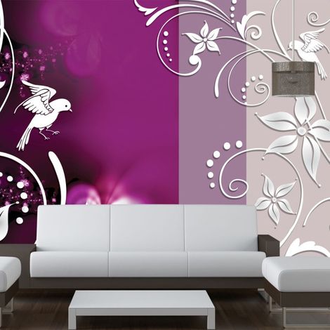 Papier Peint "Floral Fantasy" 70 x 100 cm (1/2)