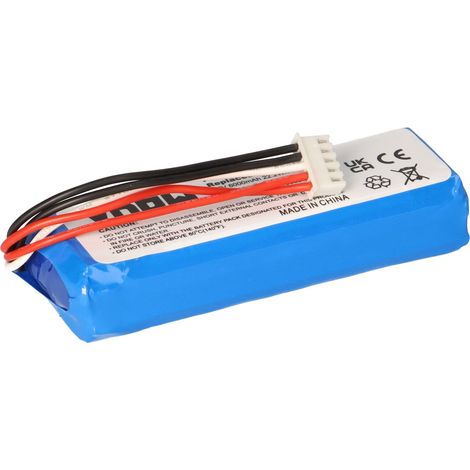 vhbw Akku kompatibel mit JBL Charge 3 2016 Lautsprecher Boxen Speaker (6000 mAh, 3,7 V, Li-Polymer) (1/5)