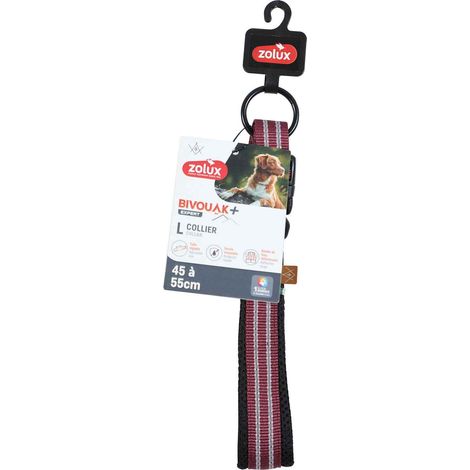 Collier souple en tissu Bivouak 45 à 55 cm 20 mm (1/3)