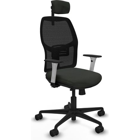 Chaise de bureau piqueras y crespo Alfera blanche 120kg (1/2)
