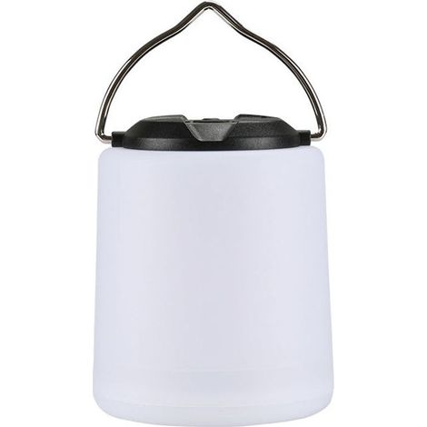 2600mAH LED Camping Lantern, 3 Modes Waterproof Portable Emergency Camping Outdoor Tent Light for Power Outage, Hiking, Hurricane, Patio, Yard, Gazebo, Shed, Barn, Porch, Garage, Garden (Black) (1/5)
