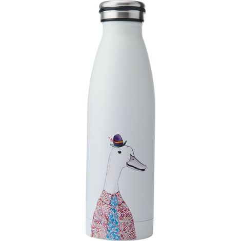 Mikasa Tipperleyhill Bottle de acqua isolata de acciaio inox on-the-go, idratazione de bottiglia de doppia parete mantiene le bevande calde per 12 h e fredde per 18 h, 500 ml