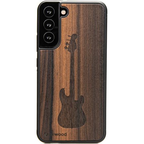 Holzkoffer für Samsung Galaxy S22 Plus Gitarre Ziricote (1/3)