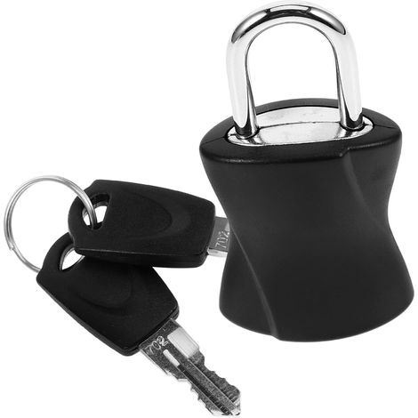 Petit cadenas à clé TSA pour bagages, verrou de sécurité valises et casiers, mini robuste en (1/5)
