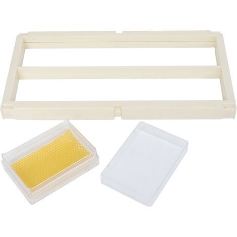 Kit de cadres de ruche en plastique pour apiculteur (1/5)