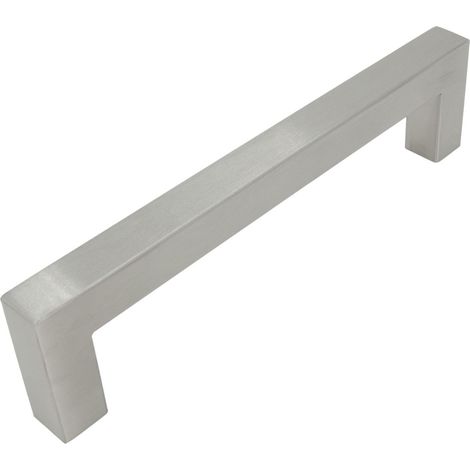 Tirador de mueble clásico 128 mm plata (1/5)