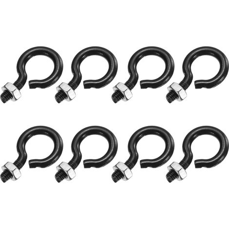 8 Pack Eye Bolts M3 x 8mm Fileté EyeBolt Crochets (1/5)