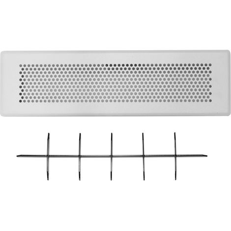 Vaillant Rejilla de entrada de aire para salida de suelo/pared Agujero redondo blanco, 0020197697
