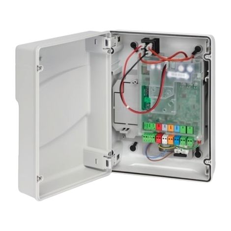 Scheda Centrale Quadro Comando Elettronica GENIUS BRAIN 20 24V 6100362 Con Box Contenitore (EX 6100263)