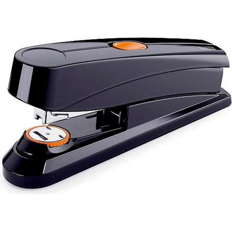 Novus B8FC - Grapadora de alto rendimiento (capacidad de grapado: 50 hojas), color negro
