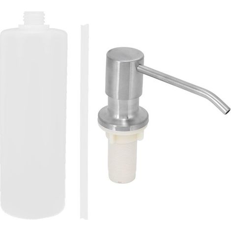 Dailygoods Dispenser di sapone integrato in acciaio inox per cucina e bagno (1/5)