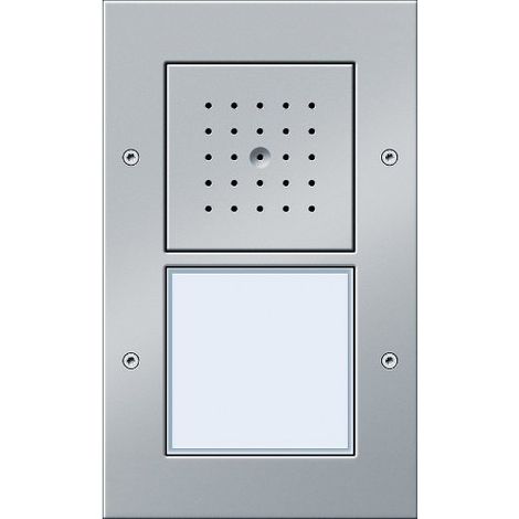 GIRA 126667 INTERPHONE VIDÉO 1 BOUTON MONTAGE APPARENT ANTHRACITE