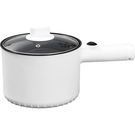 Marmite électrique antiadhésive de 1,5 l, 2 vitesses de température, multifonctionnelle, Mini chaude pour la cuisine du dortoir (1/5)