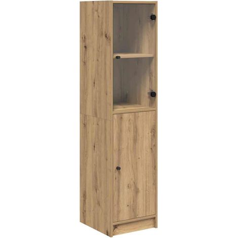 Highboard Artisan-Eiche 35 x 37 x 142 cm Holzwerkstoff vidaXL