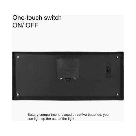 Vintage flame effect LED lamp for fireplace or interior decoration – warm and energy-efficient ambient light (1/4)
