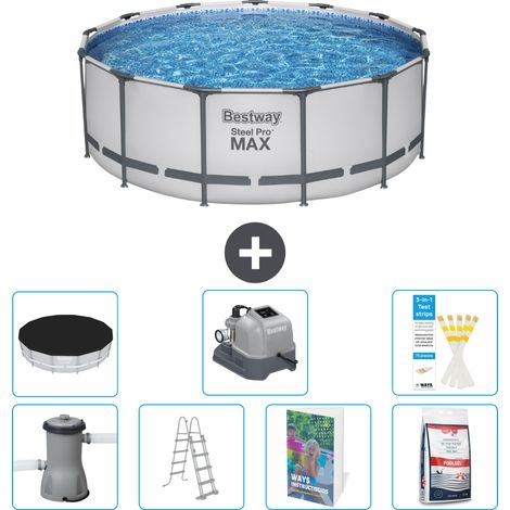Bestway Steel Pro MAX Rund - 427x84 cm - 8-teilig S649