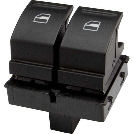 Interrupteur Commande Fenêtre Conducteur Compatible Golf Mk5 Caddy Passat Eos Jetta Modèles (1/4)