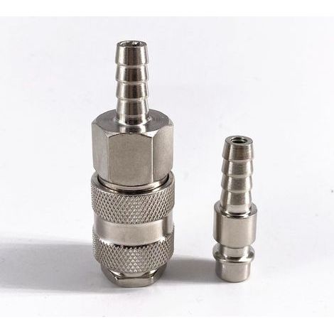 1 Pcs Raccord Pneumatique, Connecteur Rapide 8mm, Prise Et Fiche Type Eu, Pour Compresseur D'air (1/5)