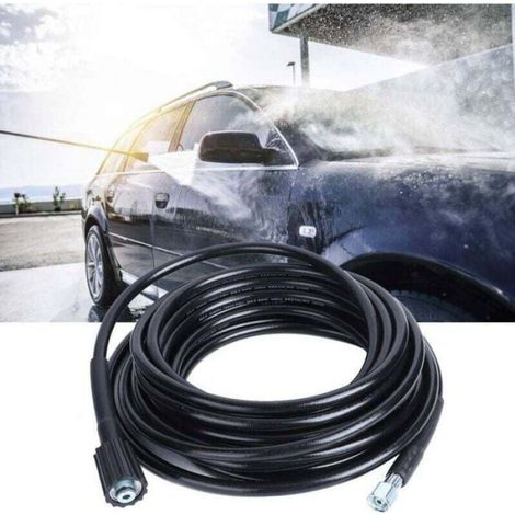 Tuyau Haute Pression 10m Filetage M14/M22, Compatible Karcher K2/K3 et Nettoyeurs Industriels (1/4)