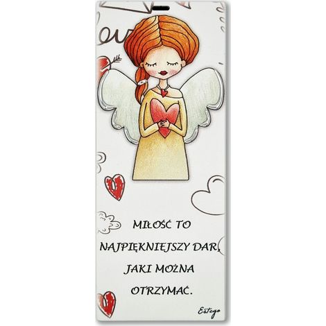 Le Graziose Quadro dipinto a mano con la scritta Amore 6x15 cm Dimensioni: 6x15 cm SKU: ES0512406PL (1/5)