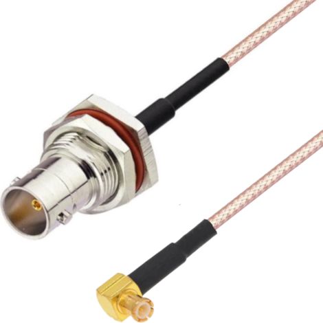Cavo SDI con connettore BNC / spina MCX RA 75 ohm 20 cm