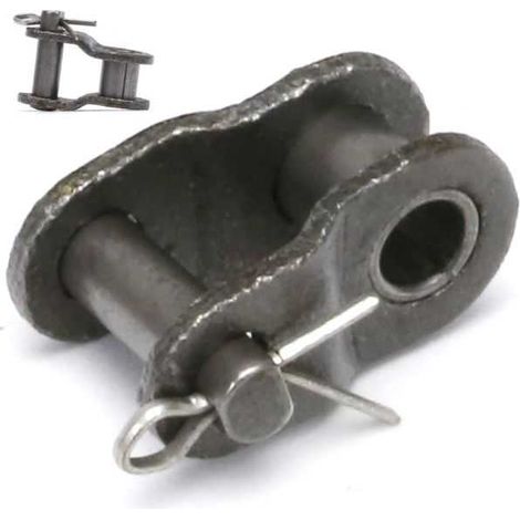 Maillon chaîne transmission Type C41 12,7 x 6,4 mm (1/4)